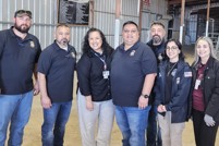 Karnes County Immigration Processing Center and ICE Volunteer at the Monthly Karnes County Food Bank Distribution