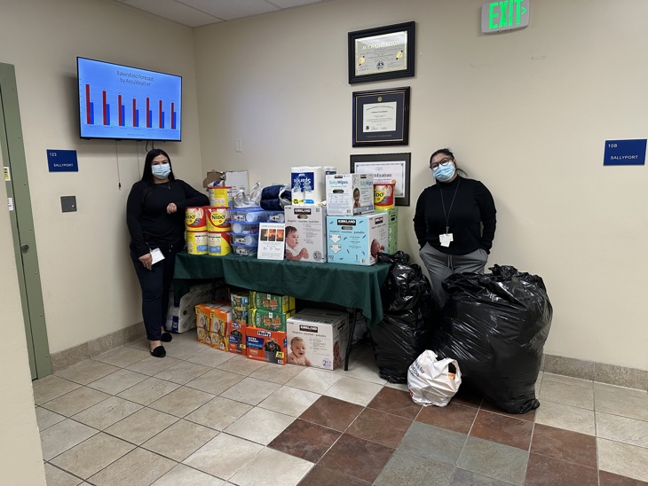 Mesa Verde ICE Processing Center Donates to the Los Angeles Dream Center During Wildfires