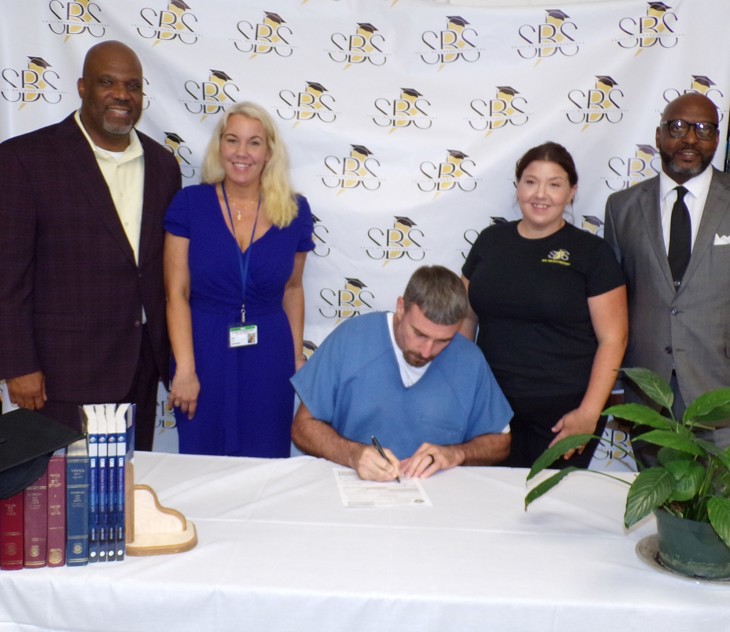 Skill Builders Signing Ceremony at South Bay